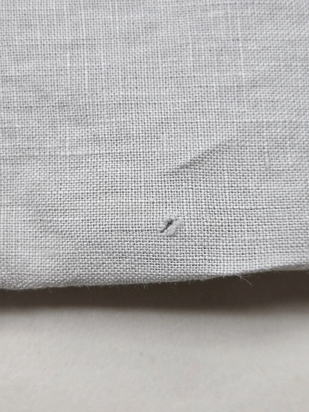 NWT QUINCE European Linen Fitted Sheet Set Cal King Mist 9511